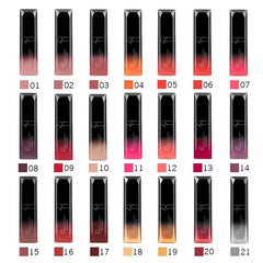 Pudaier Lips Matte Liquid Lipstick Make up Cosmetics Makeup Long-lasting