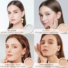 Wholesale FOCALLURE 4 Colors Minerals Face Loose Powder