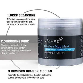 Dead Sea Cleaning Mud Mask Acne Removal Deep Cleansing