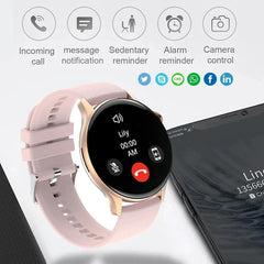 New AMOLED 466*466 HD Screen Women Smart Watch Screen Always